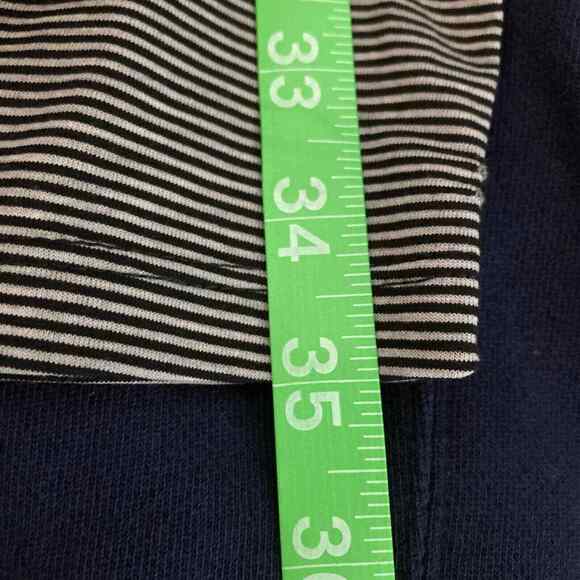 NWT Toad & Co Dress Womens Sz M Black Gray Striped Stretch Knit Tank‎ - Picture 12 of 13